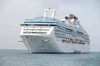 Cruises through Panama Canal