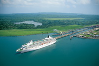 Cruises through Panama Canal